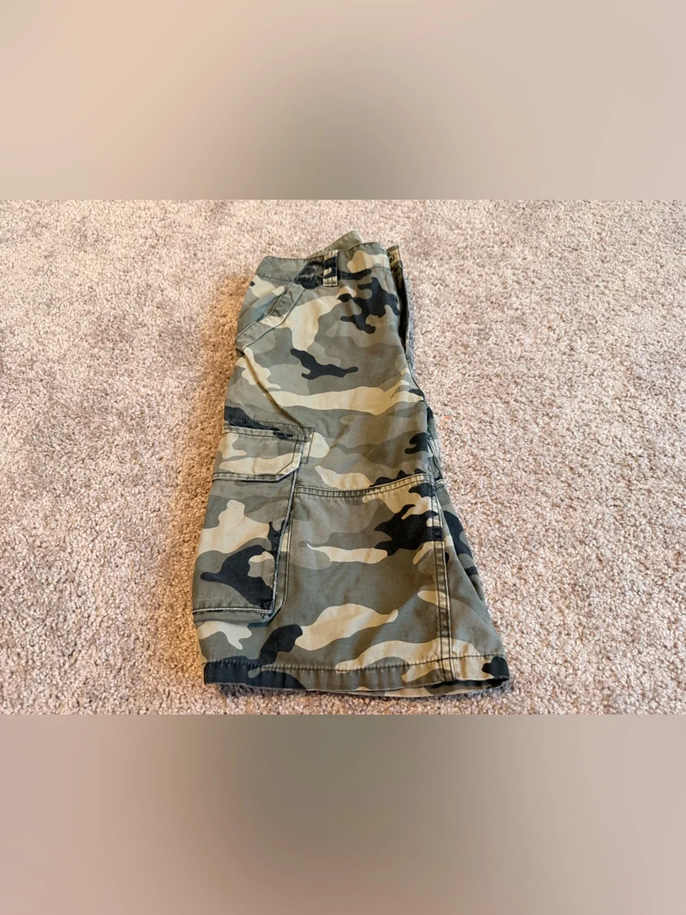 Camouflage Cargo Boy Shorts